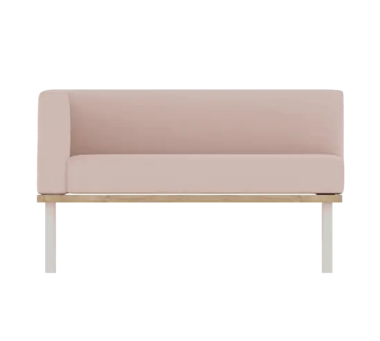 Диван модулен ЕЛБЕТИЦА KNP07 десен - снимка отпред