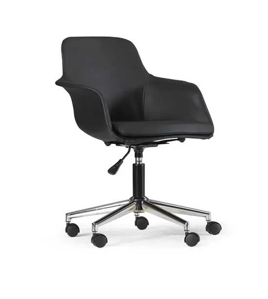 Работен стол MIA 100C- черен цвят дамаска