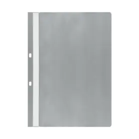 Папка PVC с перфорация 50 броя сребро