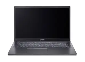 Лаптоп Acer Aspire 17, A17-51M-59K6, Intel Core 5 120U (up to 5.00GHz, 12MB), 17.3" FHD (1920x1080) IPS slim bezel LCD, 16GB DDR5 4600MHz, 512GB PCIe NVMe SSD, Intel UMA, FHD Cam,WiFi 6E, BT 5.1, Backlit Kbd, No OS, Steel Gray