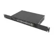Комутатор Lanberg switch 24x 1GB poe+2x GB 2x sfp rack 19' gigabit ethernet 360w