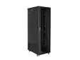 Комуникационен шкаф Lanberg rack cabinet 19' free-standing 42U800x1200 (flat pack) black