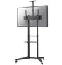 Стойка Neomounts Mobile Floor Stand incl. AV- and cam shelf (height adjustable: 128.5-145 cm)
