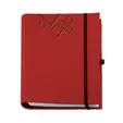 Бележник  -със скрита спирала BAMBOA A5, червен цвят
