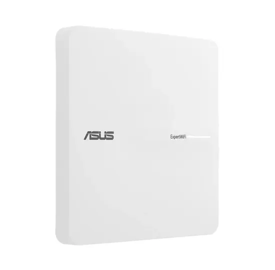 Аксес-пойнт Asus Business PoE Access Point ExpertWiFi EBA63, AX3000, Dual-Band, Quad-Core 1.7GHz CPU, 256MB512MB FlashRAM, Gigabit, OFDMA, Beamforming, WPA, WPS, SSH, 5 SSIDs, SDN, PoE & PoE+, wall mountingceiling,White