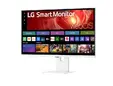 Монитор LG 37U730SA-W, 37' Smart  webOS 4K, IPS AG, DCI-P3 90%, 5ms, 300 cdm2, 1000:1, 3840x2160, HDR 10, USB Type-C, PD 65W,  AirPlay 2, HDMI, LG Switch, Reader Mode, TiltSwivel
