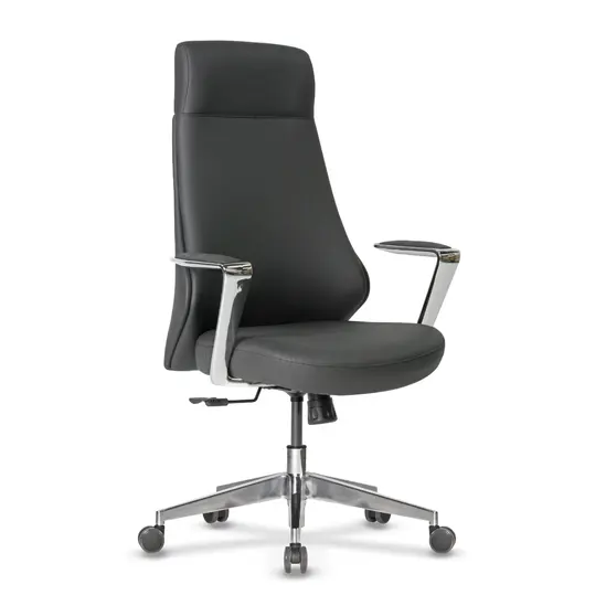 Директорски стол АЛМИДЕРЕ CNV 01-хромирани подлакътници