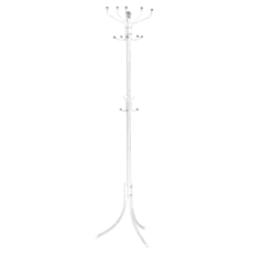 Закачалка за дрехи 8128- снимка отпред, бяла