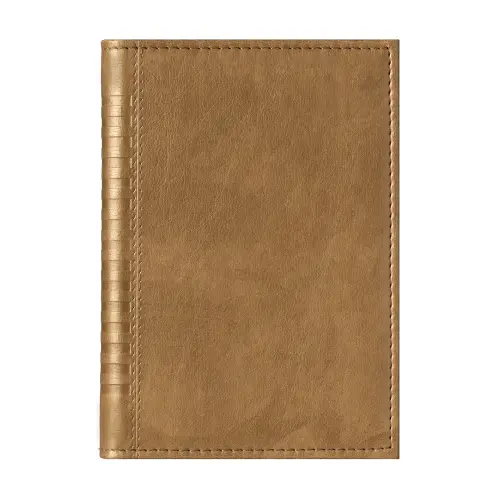 Календар - бележник МАДЕРА A5-златист цвят