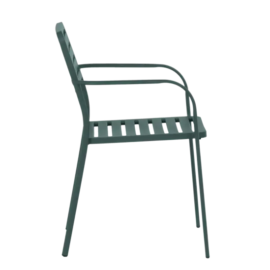 Градински стол ЛАЗУР-снимка отстрани