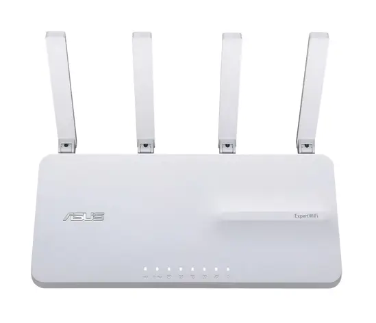 Рутер Asus Business Router & Access Point ExpertWiFi EBR63, AX3000, Dual-Band, Quad-Core 1.7GHz CPU, 256MB512MB FlashRAM, Gigabit, OFDMA, Beamforming, Switch & Security Gateway, 5 SSIDs, VLAN, SDN, customize guest portal, site-to-sit VPN, wall mounting,