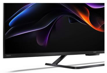 Телевизор Sharp 55HR7265E, 55' QLED  GOOGLE TV, 4K 144Hz Quantum Dot 3840x2160 Frameless, AQUOS AI, DVB-T/T2/C/S/S2, Active Motion 1400, HDR10, Dolby Atmos, Dolby Vision, DTS:X, Google Assistant, HDMI eARC, Mini Composite/CVBS + Audio input, USB, Wi-Fi, B