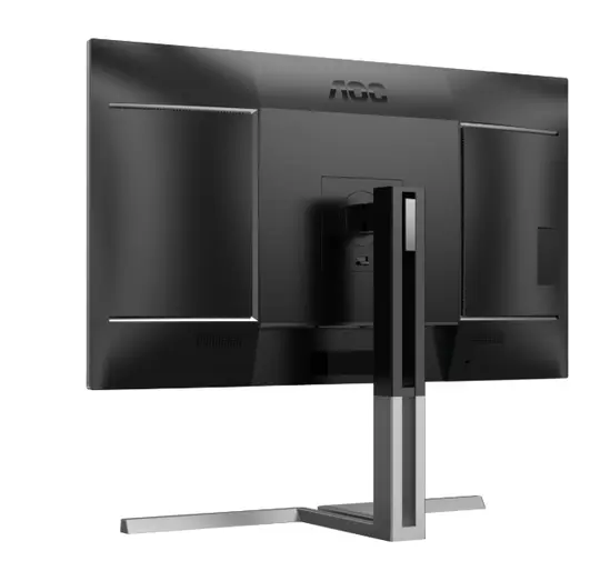 Монитор AOC U32U3CV, 31.5" Nano IPS WLED, 3840x2160@60Hz, 4ms GtG, 400cd m/2, 1000:1, 50M:1 DCR, Adaptive Sync, FlickerFree, Anti Blue Light, 3Wx2, Tilt, Height Adjust, Pivot, Swivel, 2xHDMI, DP, USB hub