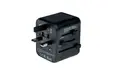 Адаптер Verbatim UTA-02 Universal Travel Adapter with 1 x USB-C PD 20W  1 x USB-A QC 3.0