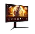 Монитор AOC Q32V4, 31.5" IPS WLED, 2560x1440@75Hz, 4ms GTG, 250cd/m2, 1000:1, 20M:1 DCR, Adaptive Sync, FlickerFree, Low Blue Light, 2Wx2, Tilt, HDMI, DP
