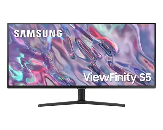 Монитор Samsung 34S50GC, 34" VA, 100 Hz, 5 ms GTG, 3440x1440, 300 cdm2, 3000:1, HDR 10, AMD FreeSync, PBP, Eye Saver, Flicker Free, Display Port 1.2, 2xHDMI 2.0, Headphone Jack, 178°178°, Black