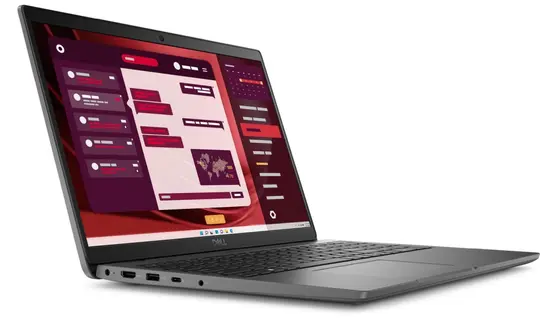 Лаптоп Dell Latitude 3550, Intel Core i7-1355U (12 MB cache, 10 cores, up to 5.00 GHz), 15.6" FHD (1920x1080) AG IPS 250 nits, 16 GB: 2 x 8 GB, DDR5, 5600 MTs, 512 GB SSD PCIe M.2, Intel Integrated, FHD IR Cam and Mic, WiFi 6E, Backlit Kb, Ubuntu, 3Y PS