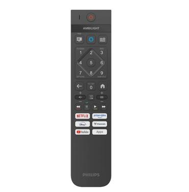 Телевизор Philips 65PUS8510/12, 65' 4K Ultra HD QLED, 3840x2160p, DVB-T/T2/T2-HD/C/S/S2, 60Hz, Ambilight 3, Pixel Precise UHD, 90% DCI, HDR+, Titan OS, Dolby Atmos, Dolby Digital, VRR, 3*HDMI, 2*USB, 802.11ac, 20W RMS, Black
