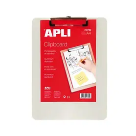 Клипборд без капак метален алуминий