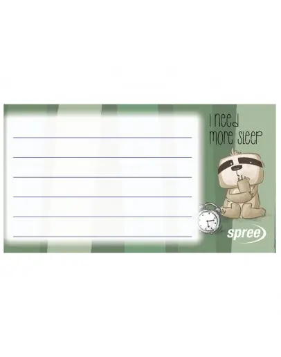 Етикети ученически Spree лепящи 160 броя