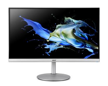 Монитор Acer Vero CB242YGsmiprx, 23.8' FHD (1920x1080) IPS, ZeroFrame 120Hz Adaptive Sync, 1ms (VRB), 250nits, VGA, HDMI, DP, Speakers Audio In/Out, Silver, 3Y