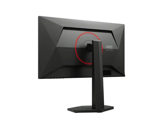 Монитор AOC Q25G4SR, 24.5" IPS WLED, 2560x1440@300Hz, 1ms GtG, 0.3ms MPRT, 400cd m/2, 1000:1, 80M:1, Adaptive Sync, FlickerFree, Low Blue Light, 2Wx2, Tilt, Height Adjust, Pivot, Swivel, 2xHDMI, DP