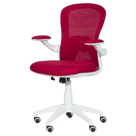 Работен стол АННА- сниман отстрани, меки падове, подвижни подлакътници