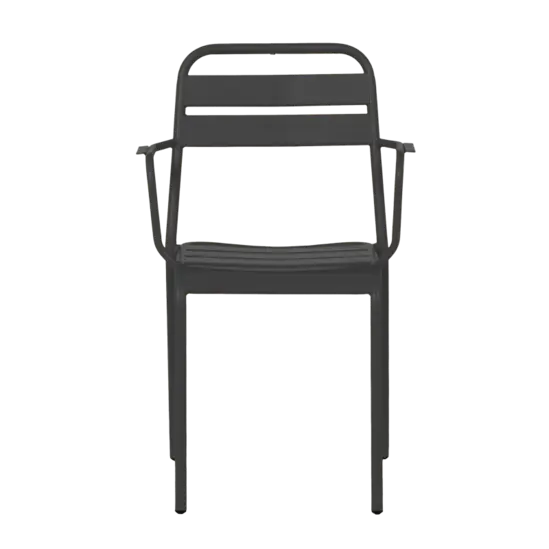 Градински стол ЛУНОРА- метал с антикорозионно покритие