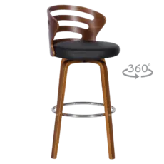 Бар стол АЛИС- Въртене на 360°