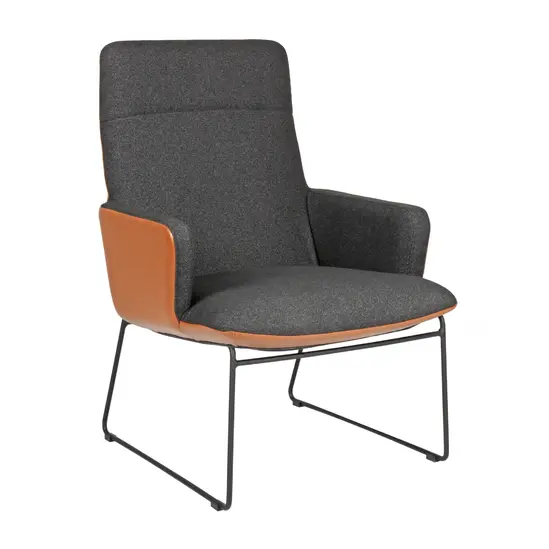 Посетителски стол РУСЧУК VNT 02-снимка отпред