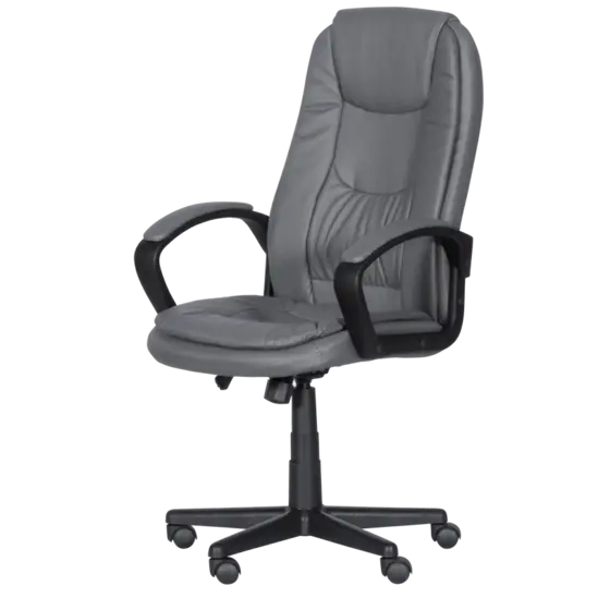 Директорски стол ЯСЕР- фиксирани полипропиленови подлакътници, с меки падове