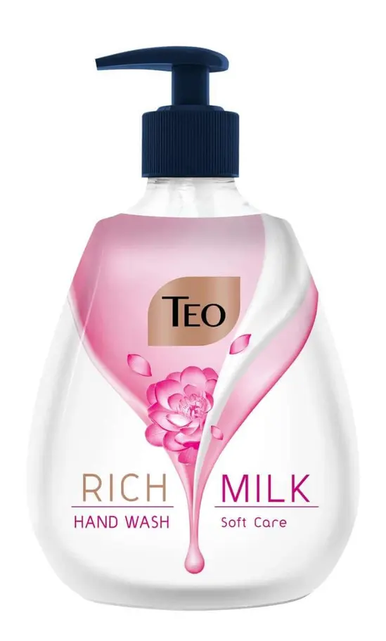 Течен сапун ТЕО Rich Camellia помпа, 400 мл.