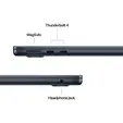 Лаптоп Apple MacBook Air 13.6: Apple M5 chip with 10-core CPU and 10-core GPU, 16GB, 1TB SSD - Midnight