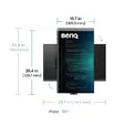 Монитор BenQ RD320UA 32" IPS, 3:2, 3840x2160, 95% P3 wide color, HDR 400, 1.07 billions color, HDMI2.0, DP1.4 x1, USB-C 90W x1, built-in speakers 2Wx2, Ergo Stand