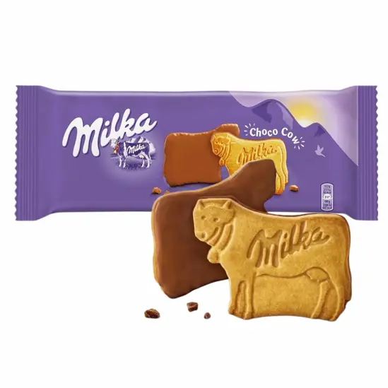 Бисквити Milka крава 120 гр