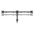 Стойка Neomounts Nero Triple Flat Screen Desk Mount  (phone holder+Quick-fix clampgrommet)