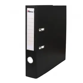 Класьор 5 см OIPlus мет.кант черен