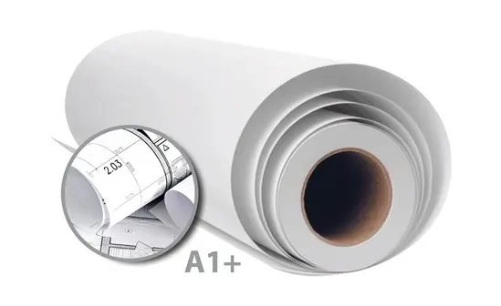 Плотерна хартия А1 + 610 мм50 м