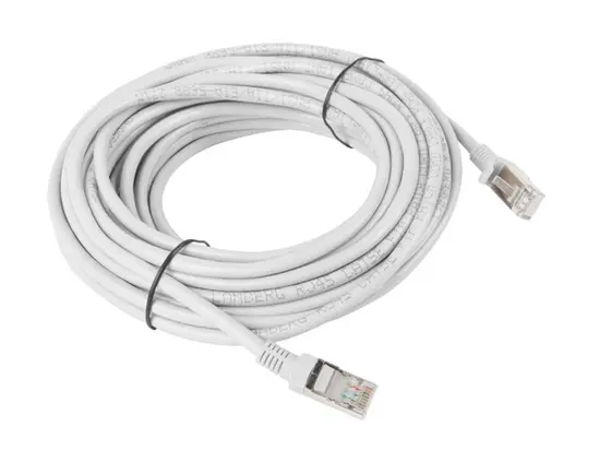 Кабел Lanberg patch cord CAT.6 10m, grey