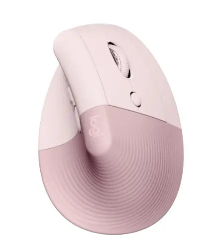 Мишка Logitech Lift Vertical Ergonomic Mouse - ROSEDARK ROSE - EMEA