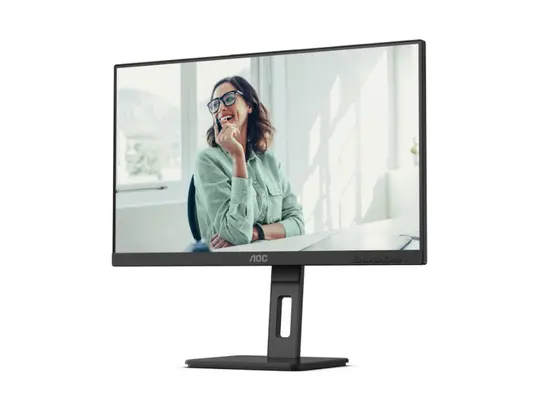 Монитор AOC Q27P3CV, 27" IPS WLED, 2560x1440@100Hz, 4ms GtG, 350cd m/2, 1000:1, DCR 50M:1, Adaptive Sync, FlickerFree,Low Blue Light, 2Wx2, Tilt, Height Adjust, Pivot, Swivel, 2xHDMI, DP, USB hub, RJ45