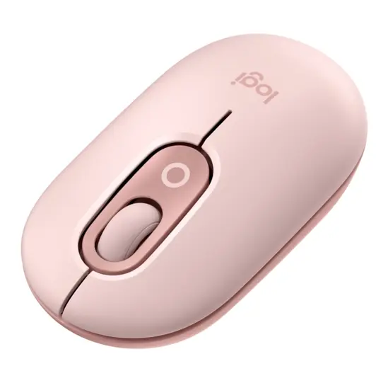 Мишка Logitech POP Mouse with emoji -  ROSE - BT - NA - EMEA28i-935 - FY25,TERRA