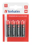 Батерия Verbatim Alkaline Battery AA 4 Pack (Hangcard)