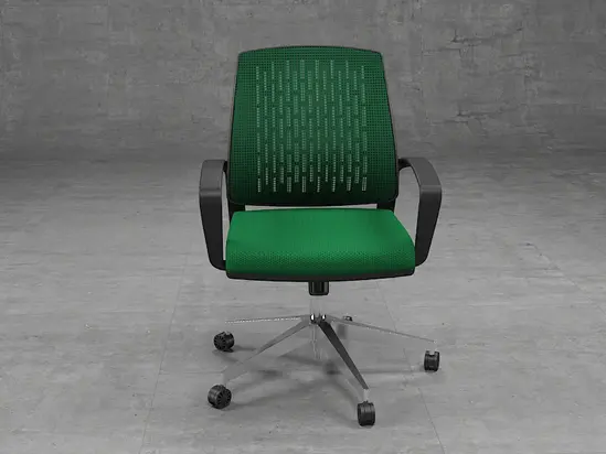 Работен стол АСАРА ELT 16- с фиксирани подлакътници