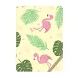 Комплект джобен бележник Designs  Corner вариант 2- корица с фламинго