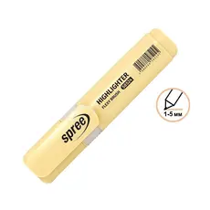 Текст маркер Flexy Brush Pastel оранжев