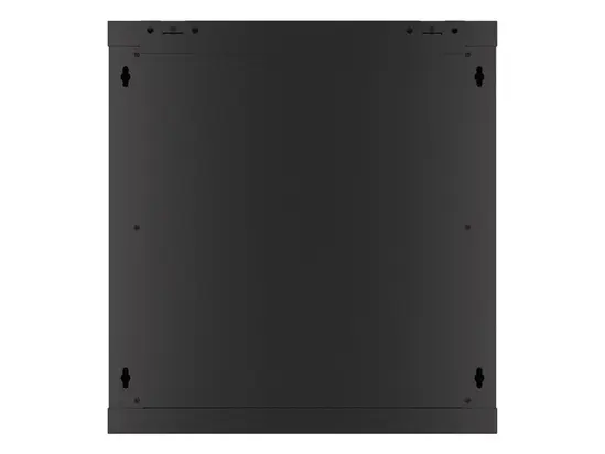 Комуникационен шкаф Lanberg rack cabinet 19' wall-mount 12U600x450 for self-assembly with metal door black (flat pack)