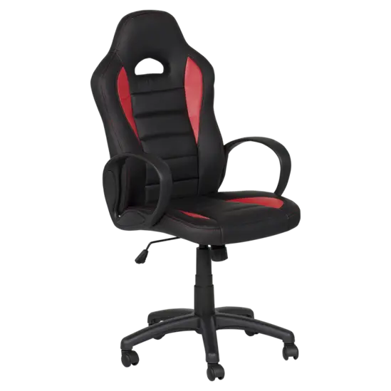 Геймърски стол РАПТОР- черно с червено