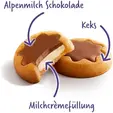 Бисквити Milka шокоминис 150 гр