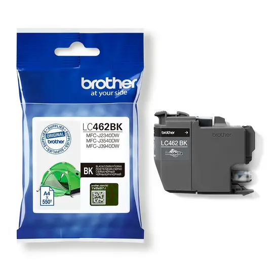 Консуматив Brother LC462BK Black Ink Cartridge for MFC-J2340DWJ3540DWJ3940DW